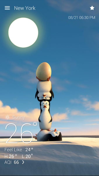 Image 0 for MG Penguins GO Weather EX