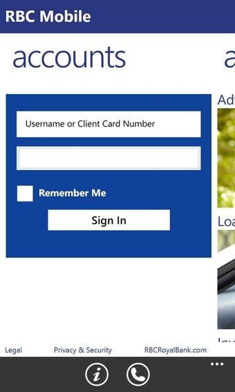 Image 2 for RBC Mobile for Windows 10