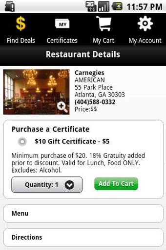 Imagen 1 para Restaurant.com
