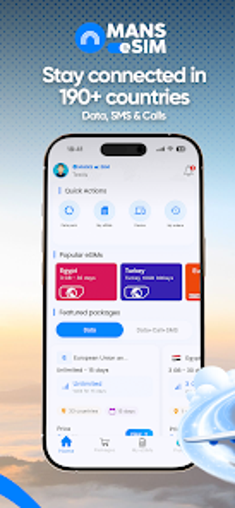 Imagen 0 para MANS eSIM Travel Data  SM…
