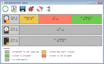 Image 0 for Disk Alignment Test