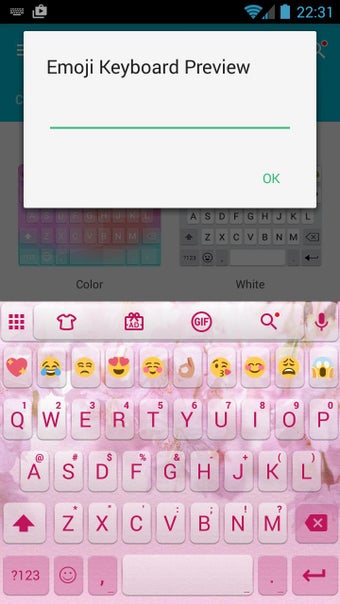 Imagen 1 para Love Sakura Emoji Keyboar…