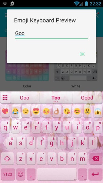 Image 0 for Love Sakura Emoji Keyboar…