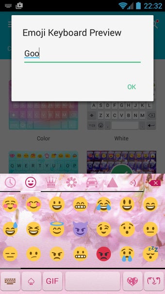 Imagen 2 para Love Sakura Emoji Keyboar…