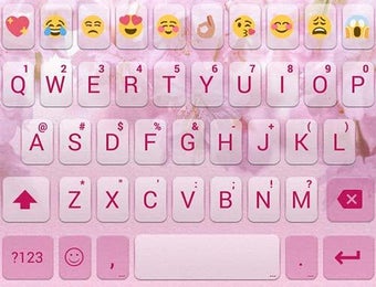 Image 1 for Love Sakura Emoji Keyboar…