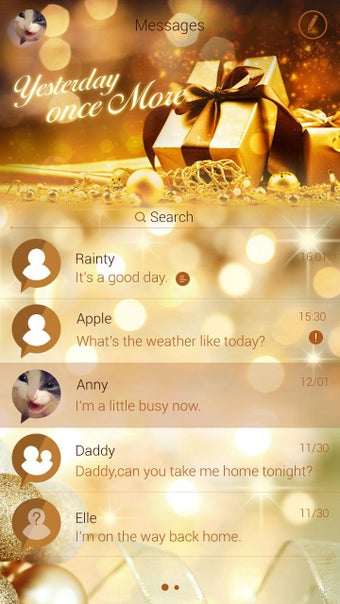 Image 1 for GO SMS MY GIFTS THEME