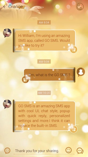 Image 3 for GO SMS MY GIFTS THEME