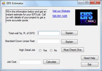Image 0 for EIFS Estimator
