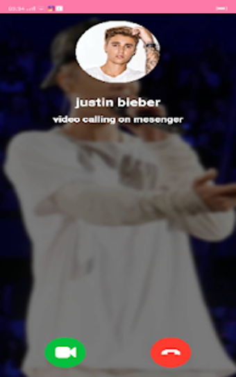 Image 0 for justin bieber Video Call …
