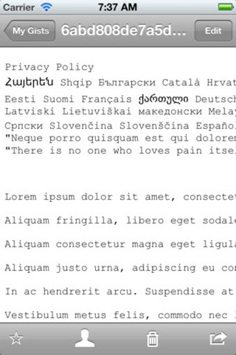 Image 7 for iGist - The Gist Client