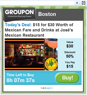 Image 0 for Groupon Daily Coupon