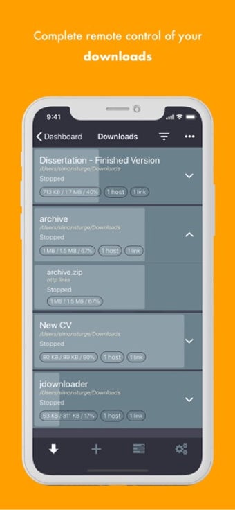 Image 0 for MyJDownloader Remote