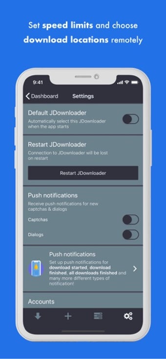 Image 1 for MyJDownloader Remote