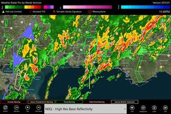 Imagen 2 para Weather Radar Pro for Win…