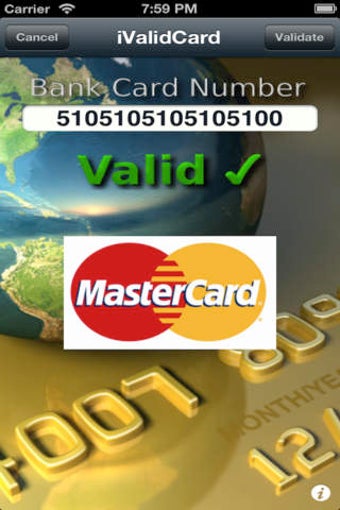 Image 0 for iValidCard - Credit/Debit…