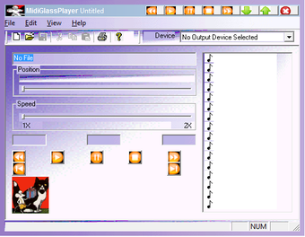 Image 0 for MidiGlassPlayer