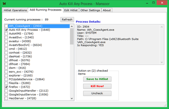Imagen 4 para Auto Kill Any Process