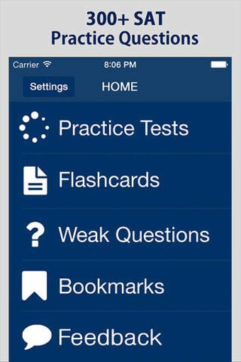 Image 0 for SAT Exam Prep Practice Te…