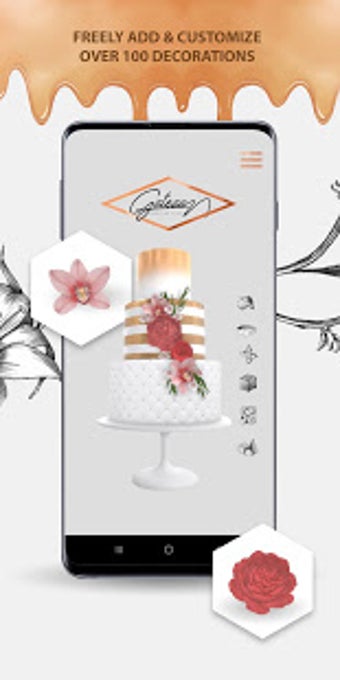 Imagen 3 para Gateau - Wedding Cake Dec…