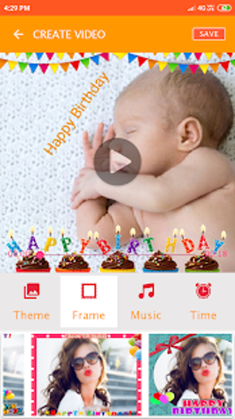 Image 3 for Birthday video maker for …