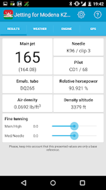 Imagen 0 para Jetting for Modena KZ Kar…