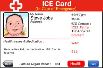 Image 0 for ICE, In Case of Emergency