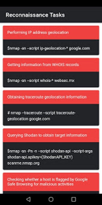 Image 1 for Nmap Commands Cheatsheet