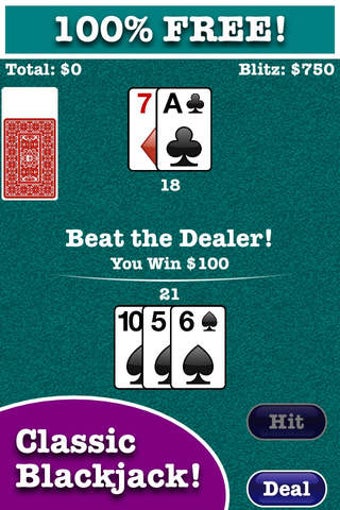 Imagen 0 para Blackjack Blitz - Beat th…