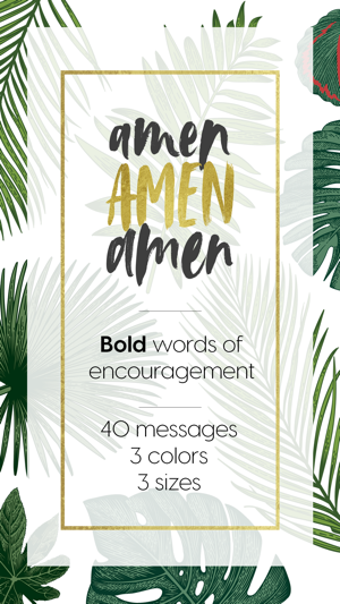 Image 0 for Amen: Christian Stickers