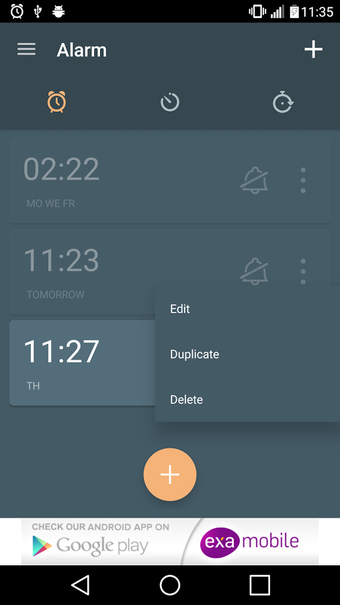 Imagen 2 para Alarm Clock Timer & Stopw…