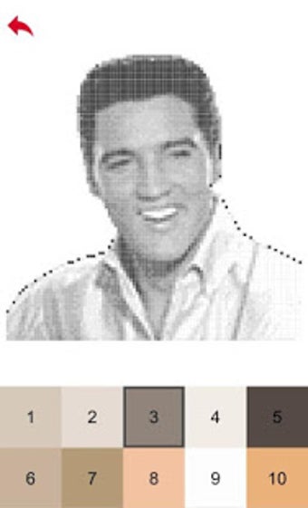 Image 1 for Elvis Presley Color by Nu…