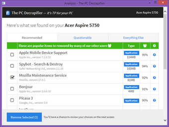 Image 3 for PC Decrapifier