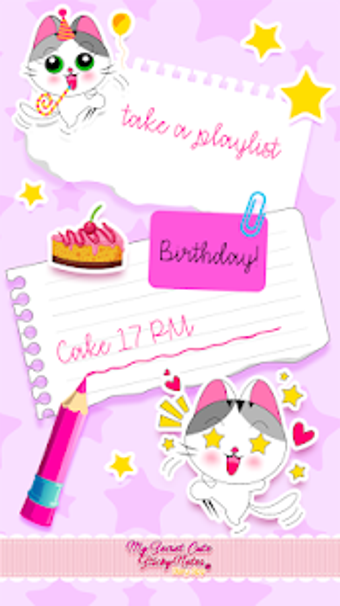 Image 0 for My Secret Cute Sticky Not…