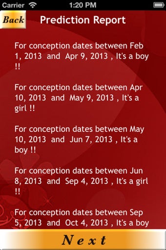 Image 0 for Baby Gender Predictor: Qi…