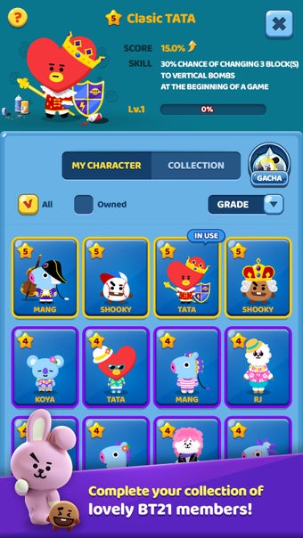 Imagen 2 para Puzzle Star Bt21