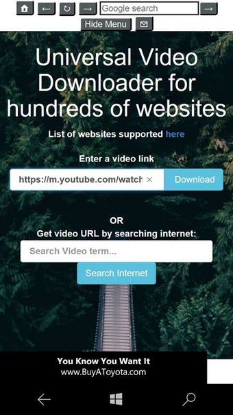 Image 2 for Universal Video Downloade…