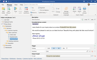 Image 0 for Phrase Express