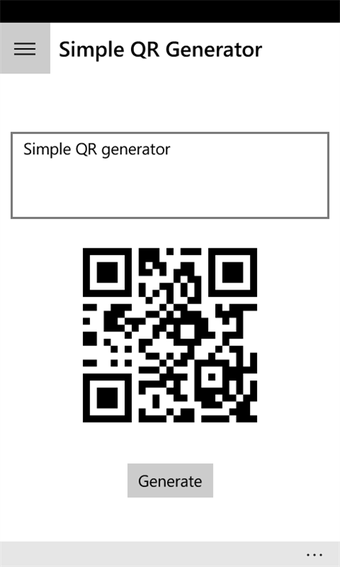 Imagen 1 para Simple QR Generator for W…