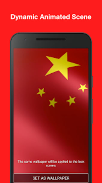 Image 1 for 3D China Flag Live Wallpa…