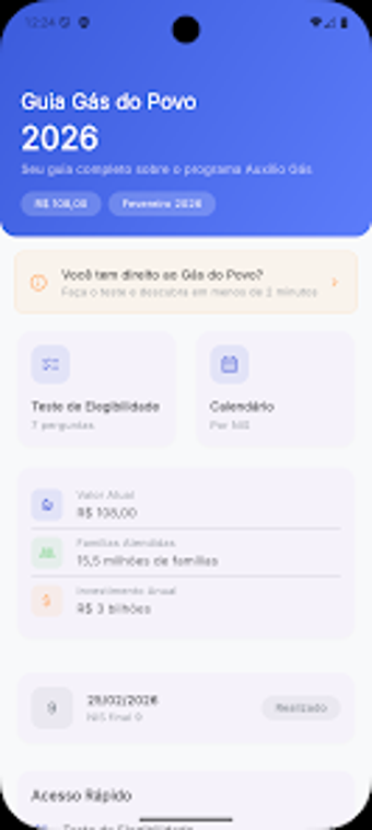 Image 0 for Consulta gas do povo vale…