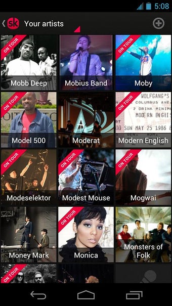 Imagen 1 para Songkick Concerts