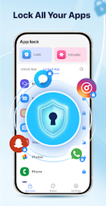 Imagen 0 para App Lock: Secure PIN  Pat…