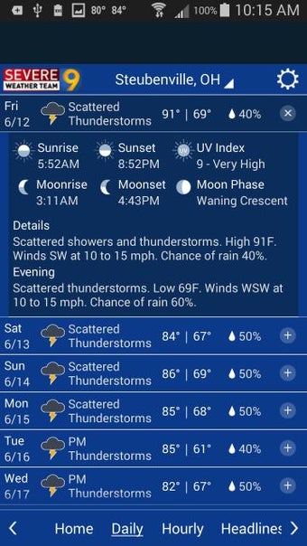 Image 1 for Severe Weather Team 9