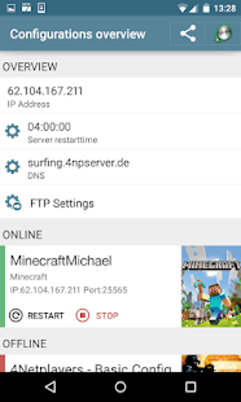 Imagen 2 para 4Netplayers Server Manage…