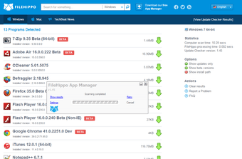 Image 0 for FileHippo App Manager