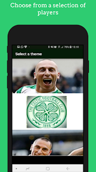 Image 1 for Celtic Keyboard Theme App