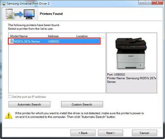 Image 0 for Samsung Universal Print D…