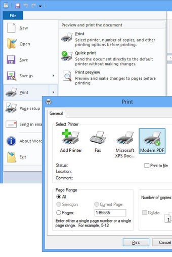 Image 0 for Modern PDF Maker