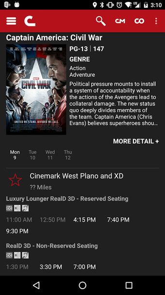 Imagen 1 para Cinemark Theatres