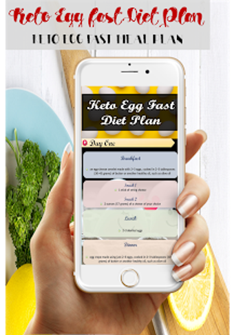 Image 1 for Keto Egg Fast Diet Plan
